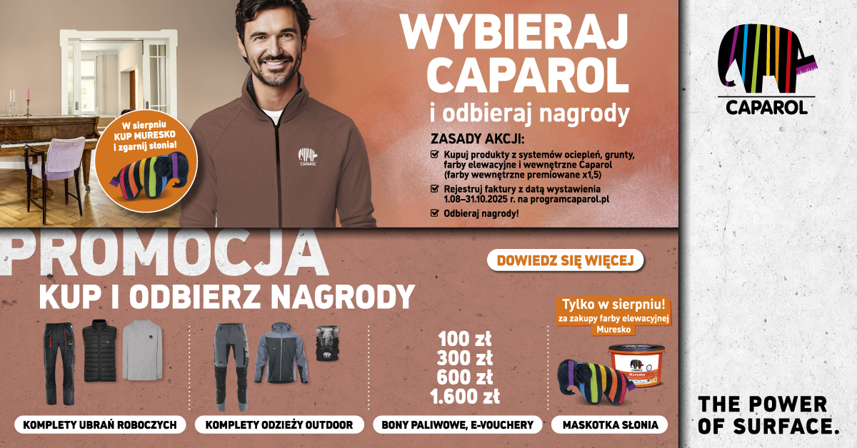 Caparol akcja 082025